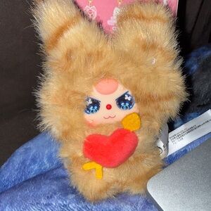 Baby Three Cupid Vinyl Plush - Secret! Orange Tabby Cat w/ Special Rare Eyes
